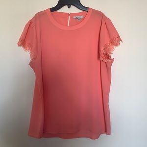 OReese Coral Blouse - XL